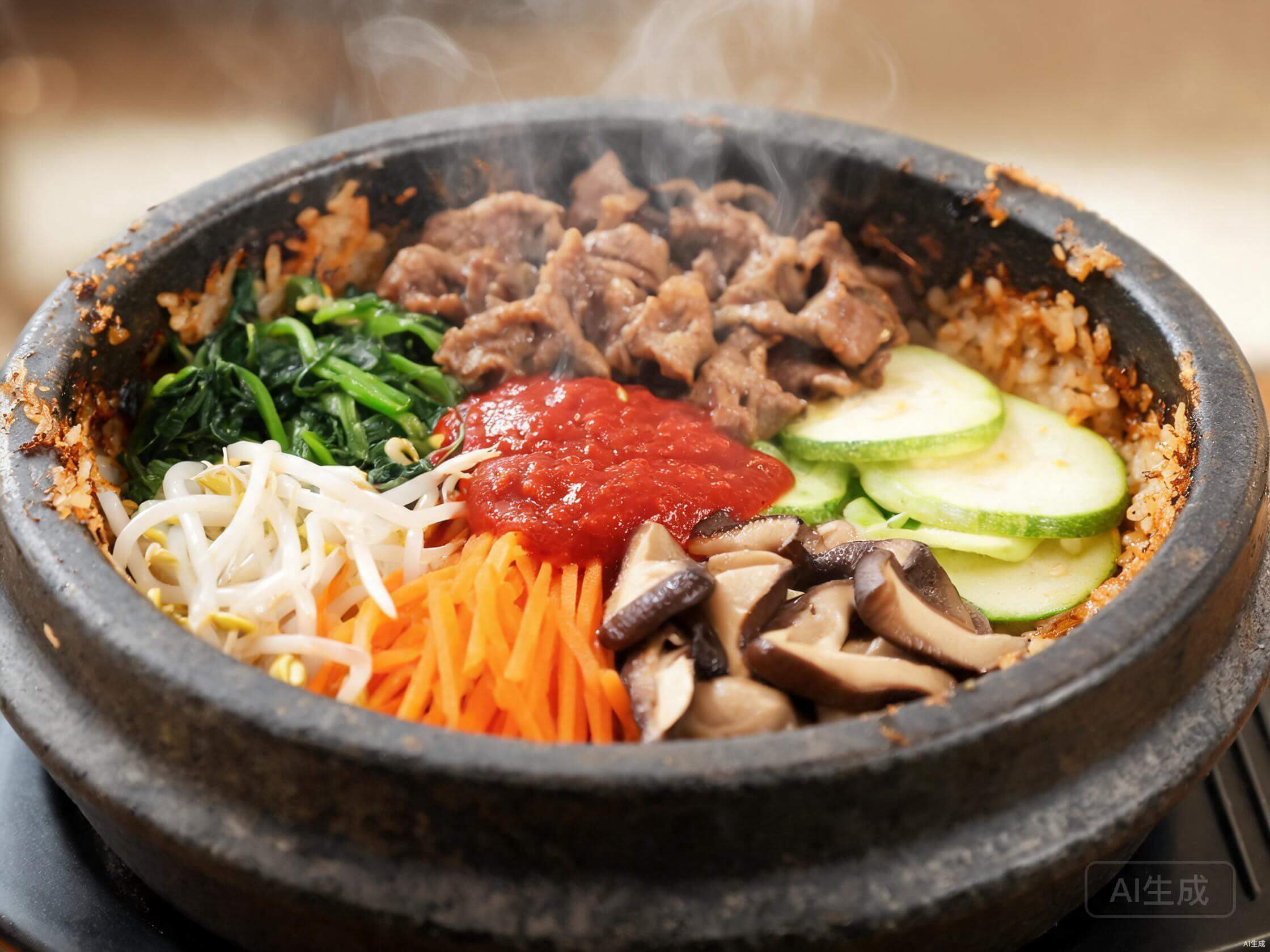 谷物拌饭